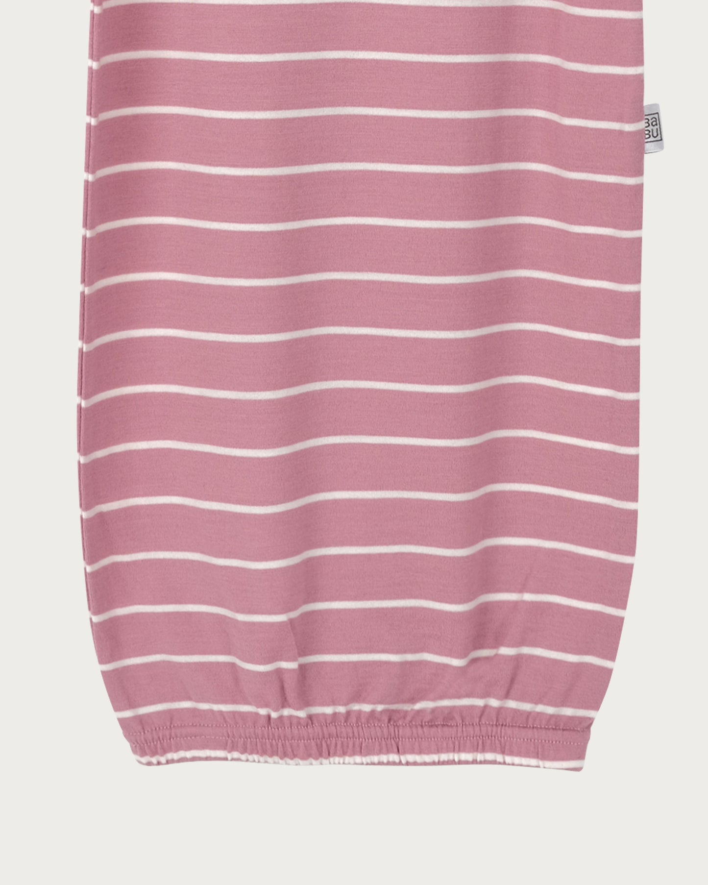 Babu Merino Baby Bundler - Lavender Grey Stripe