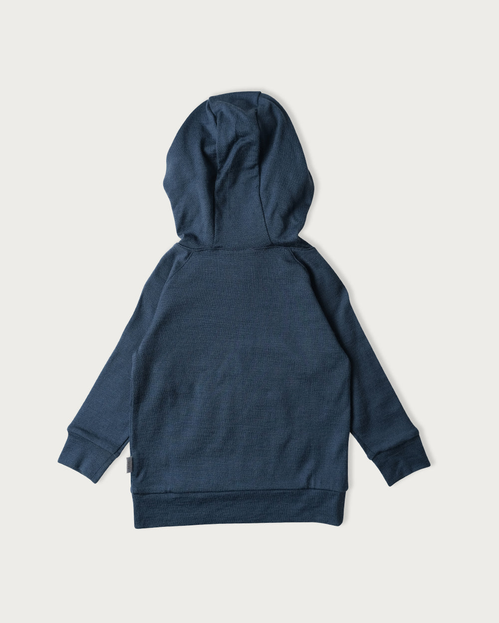 Merino Wool Kids Hoodie - Denim