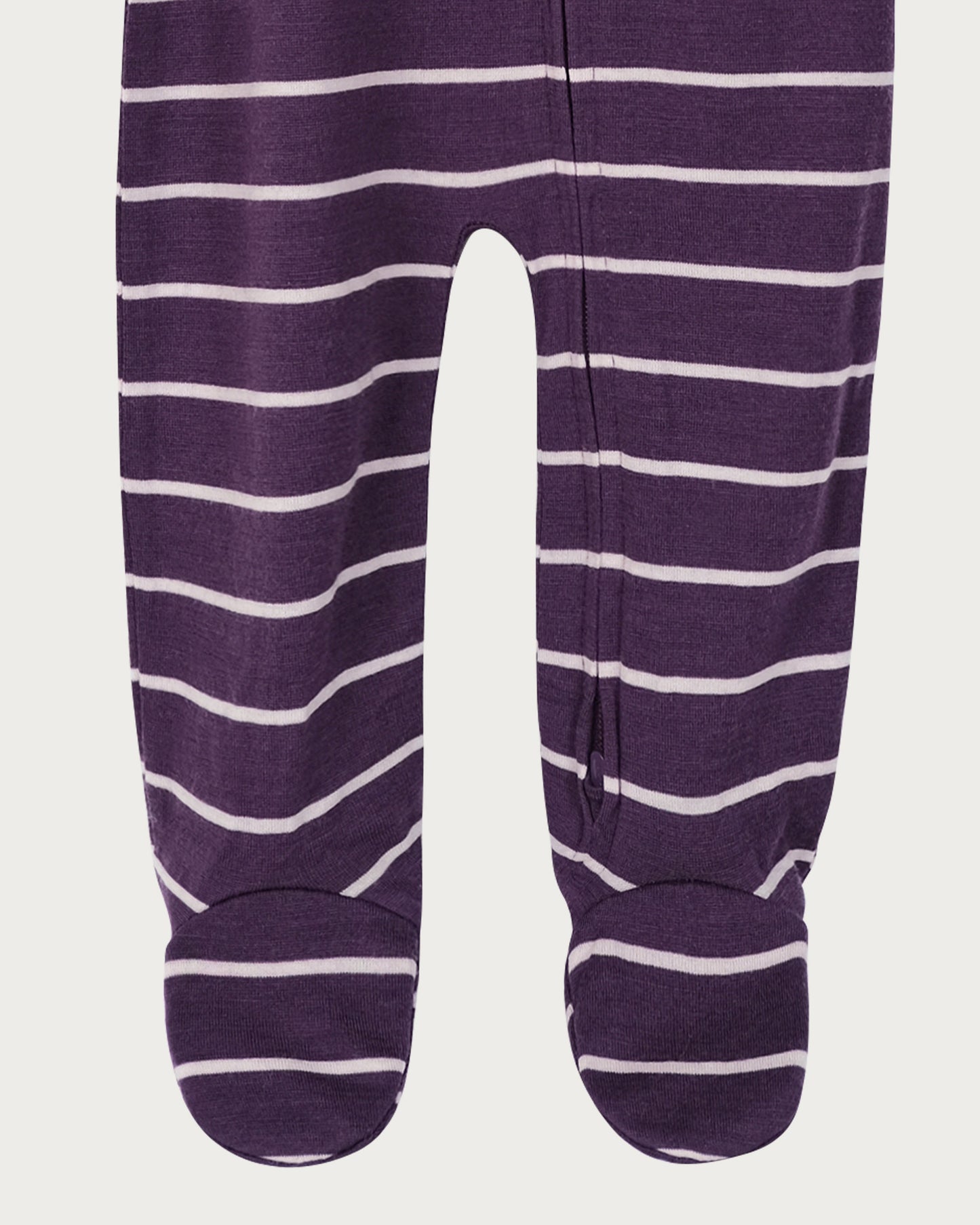 Merino Wool Baby Onesie - Striped