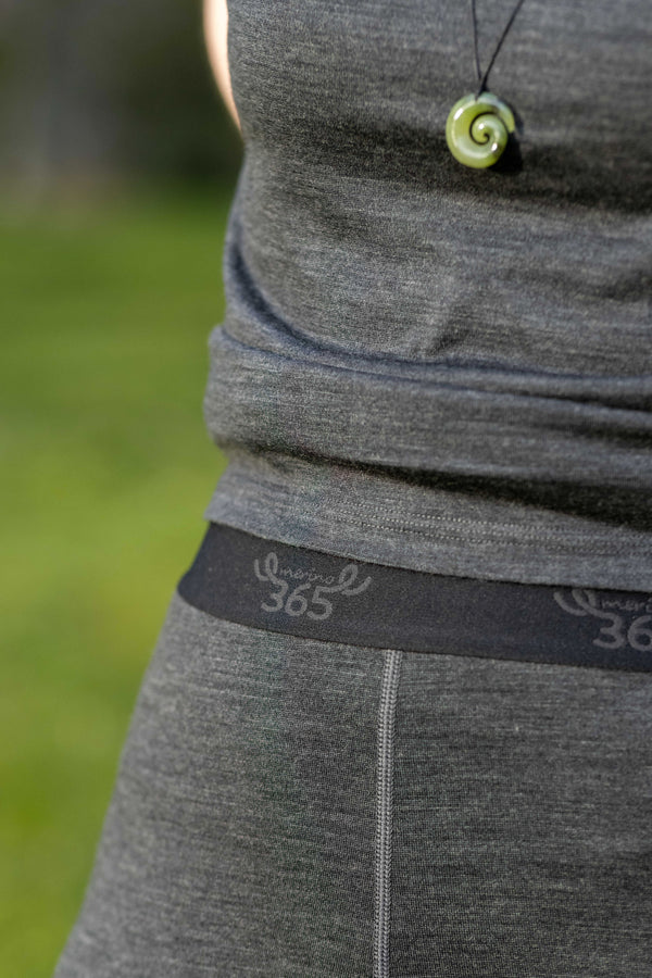 Merino 365 Womens Leggings I Slate Grey