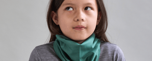 Smalls Merino Kids Snood - Green