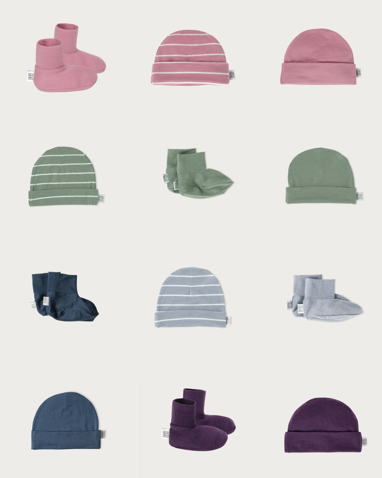 Merino Beanie & Booties Bundle £19