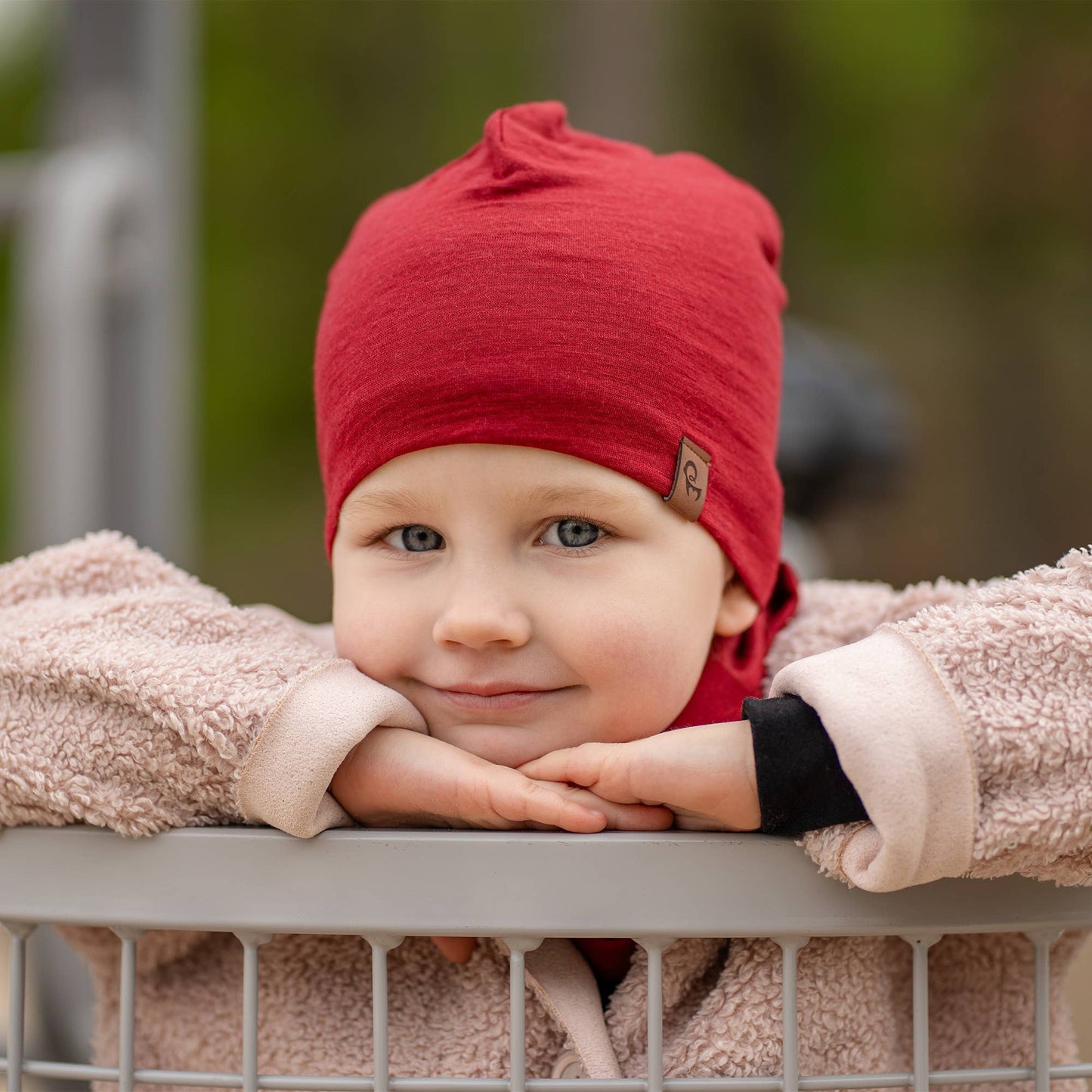 Kids' Thermal Merino Wool Beanie Hat