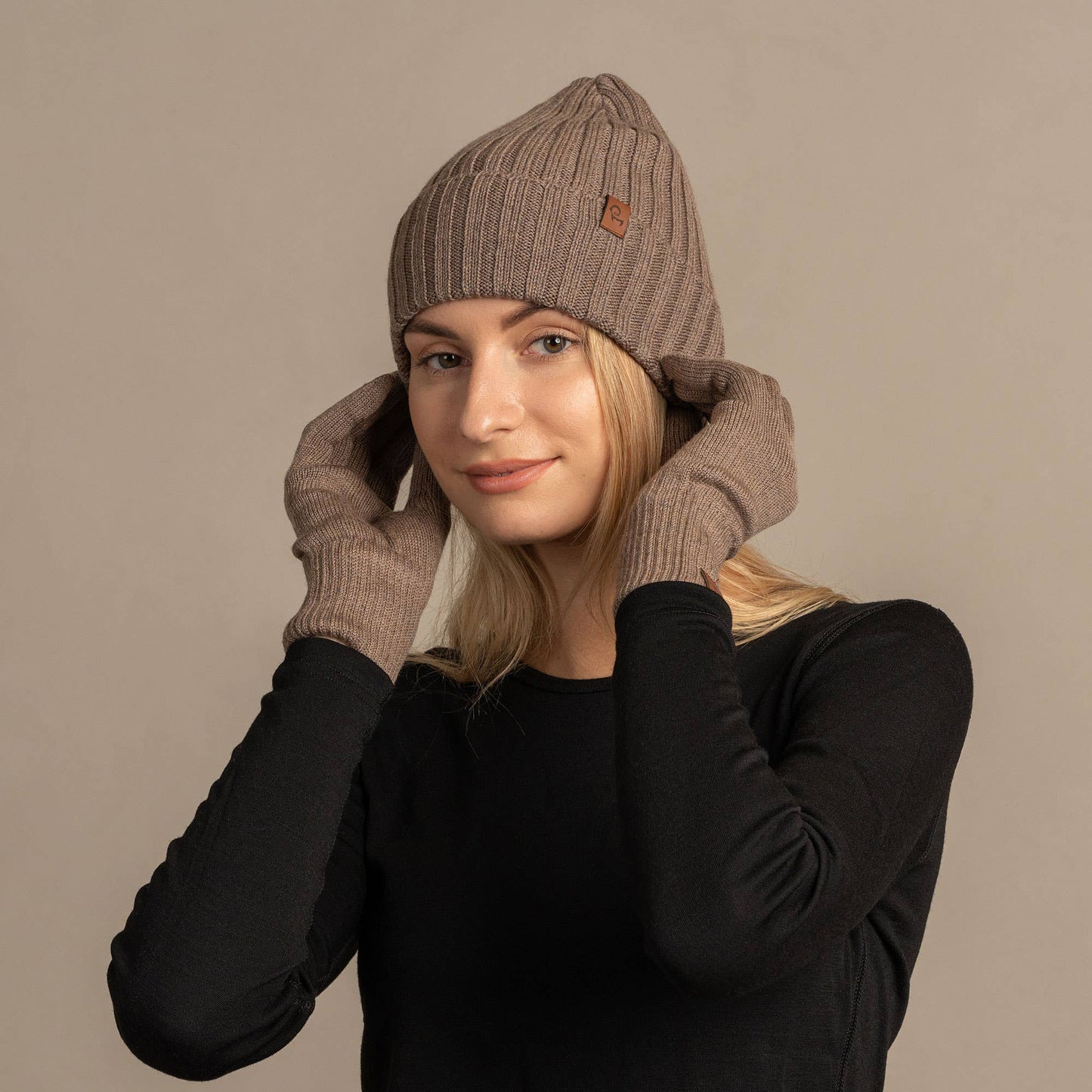 Women's Gloves Knitted Merino Wool