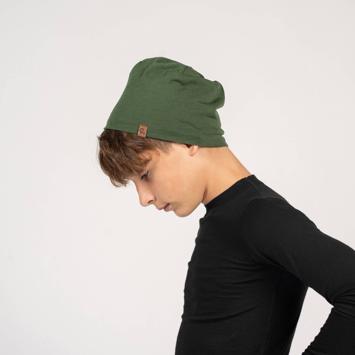 Kids' Thermal Merino Wool Beanie Hat