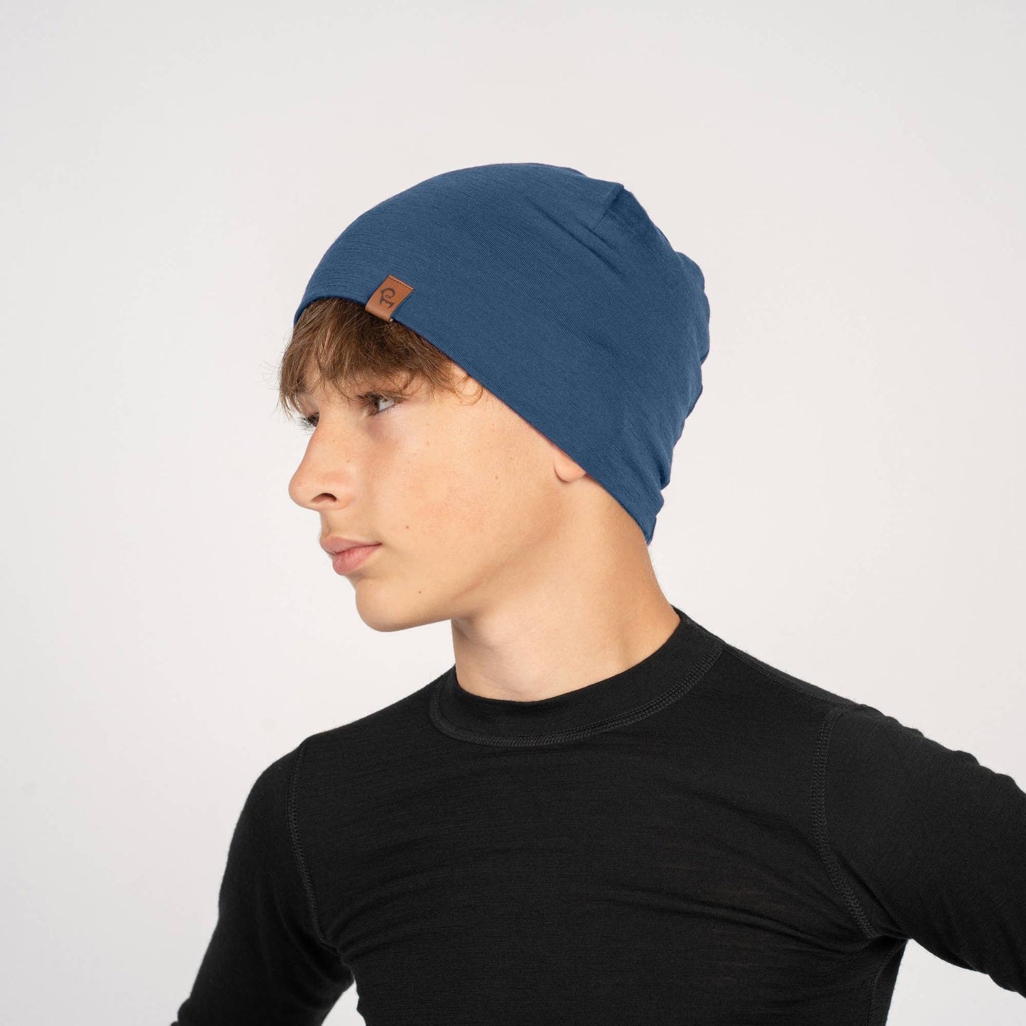 Kids' Thermal Merino Wool Beanie Hat