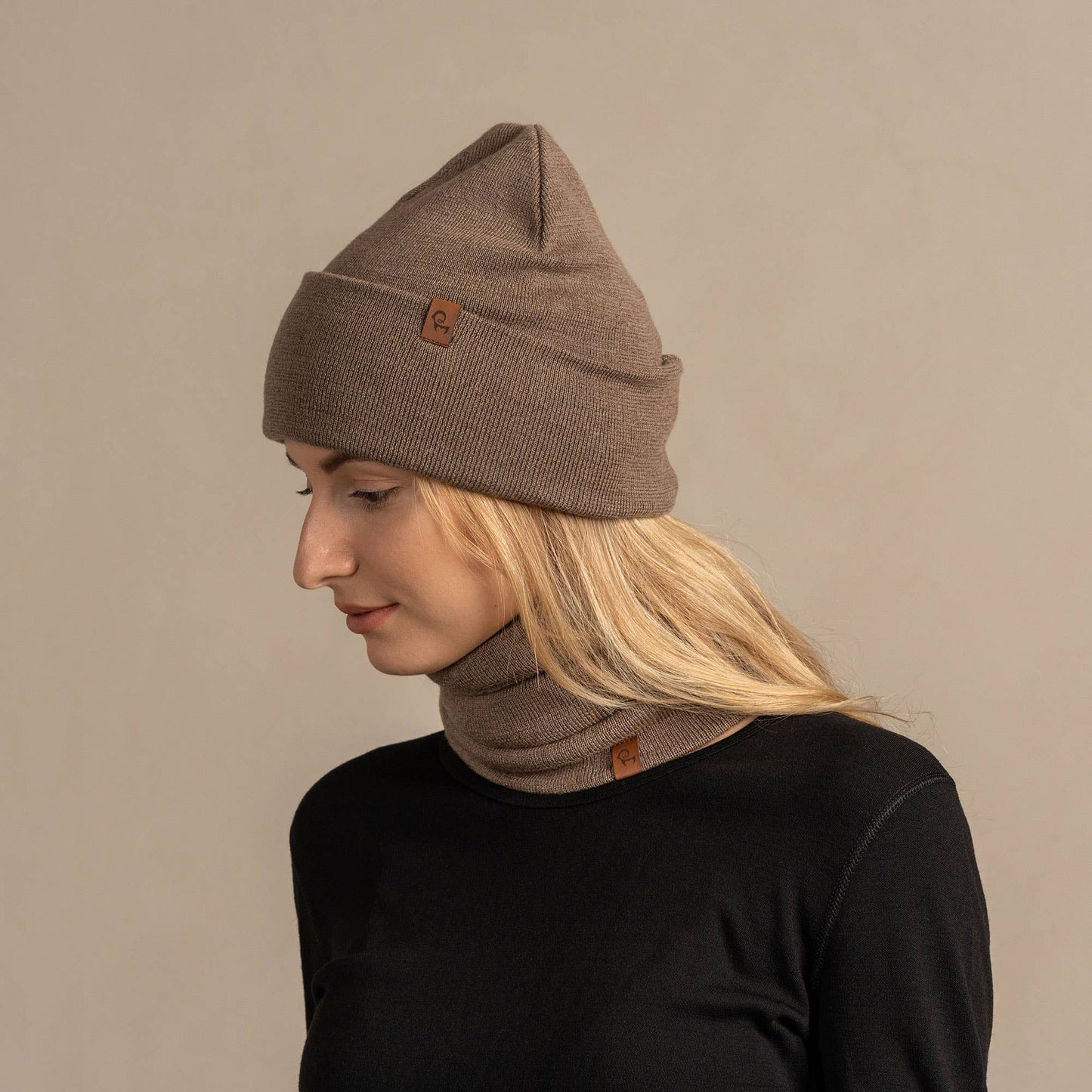 Women's Beanie Knitted Merino Wool