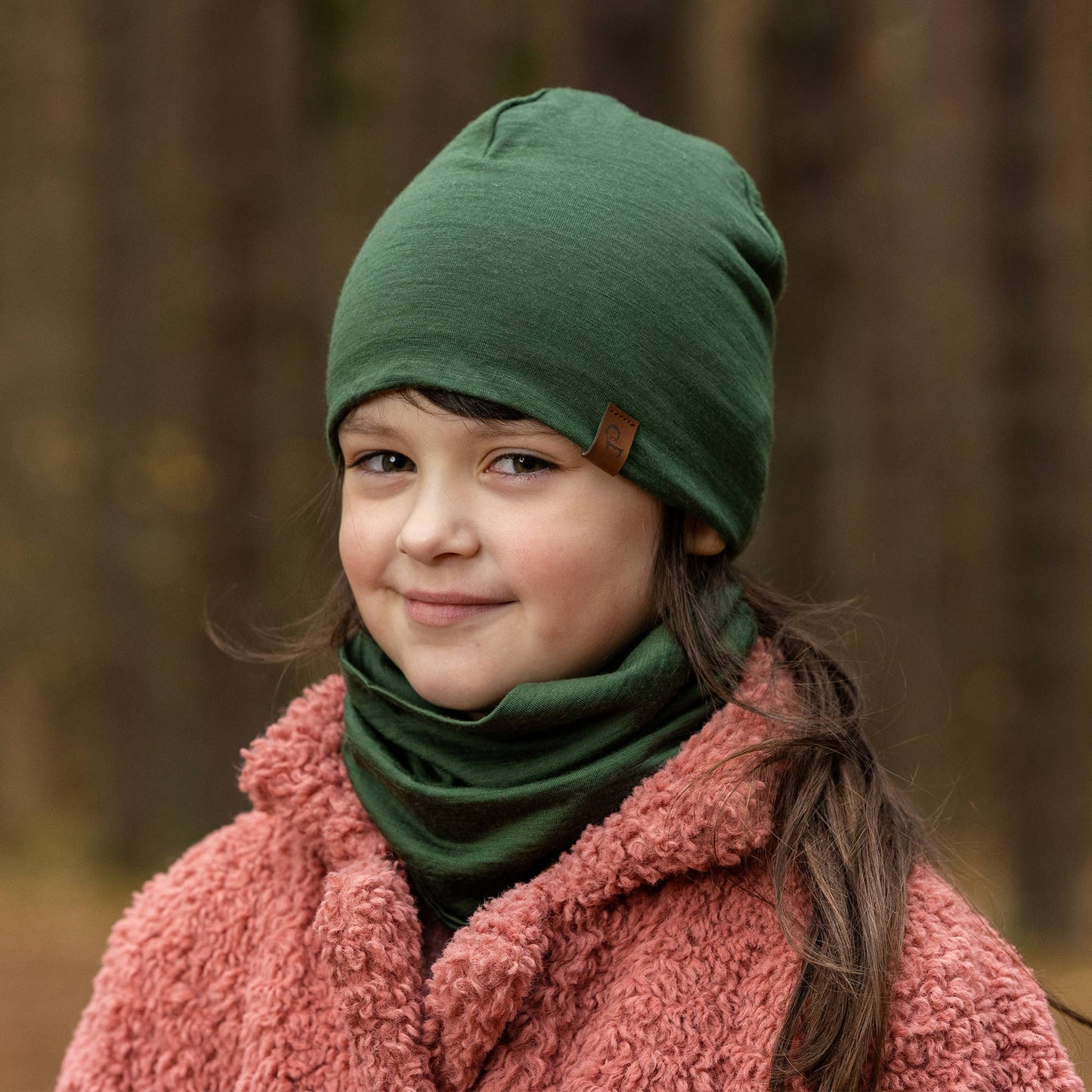 Kids' Thermal Merino Wool Beanie Hat