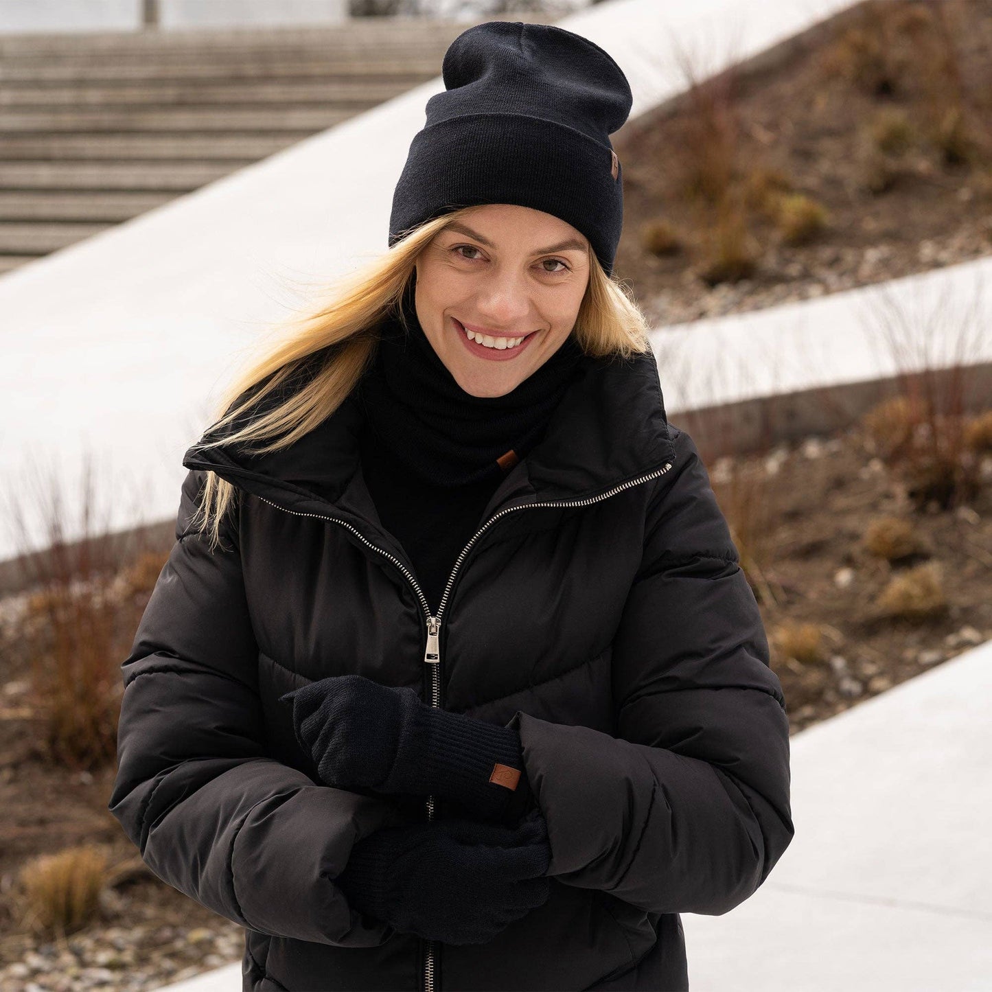 Women's Beanie Knitted Merino Wool