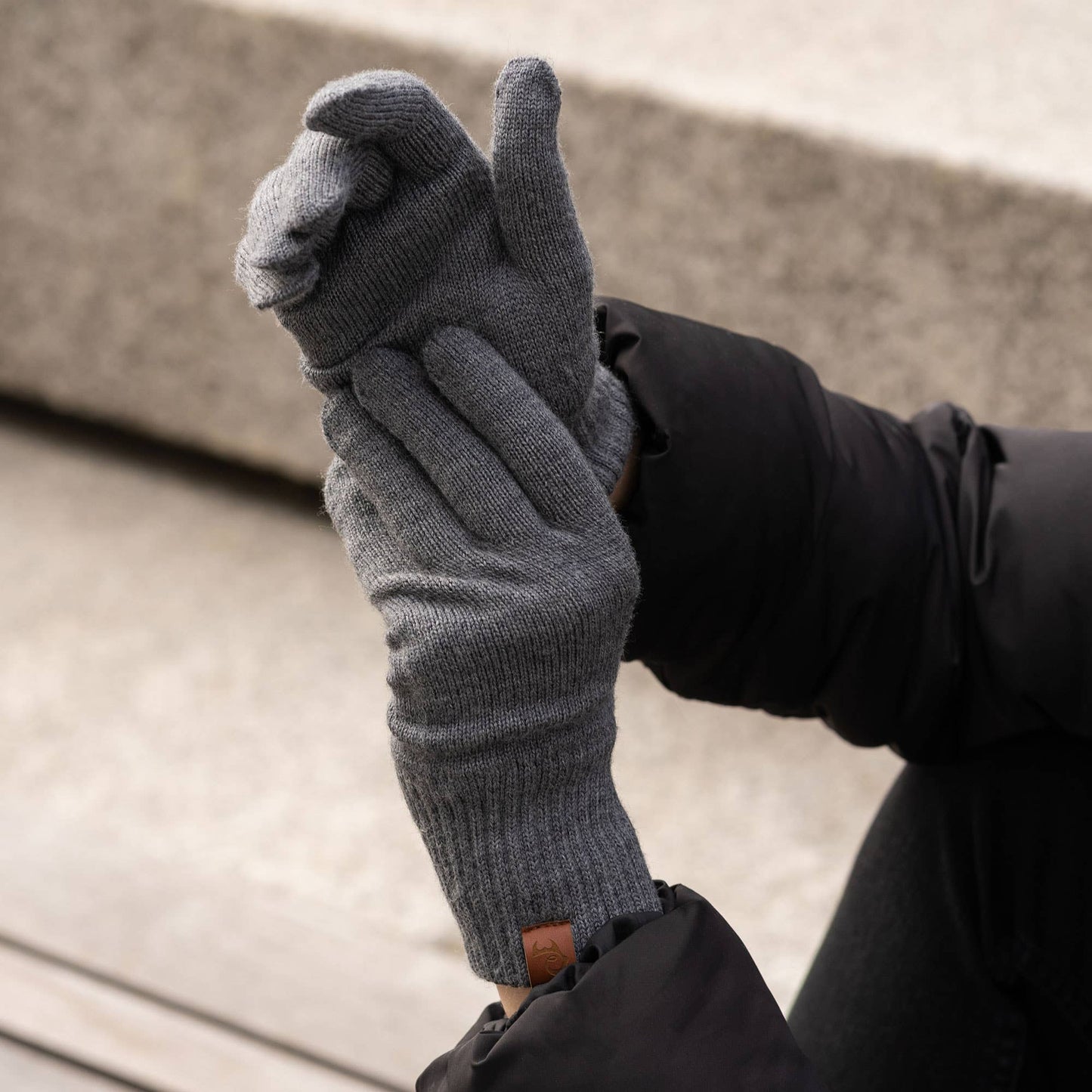 Women's Gloves Knitted Merino Wool