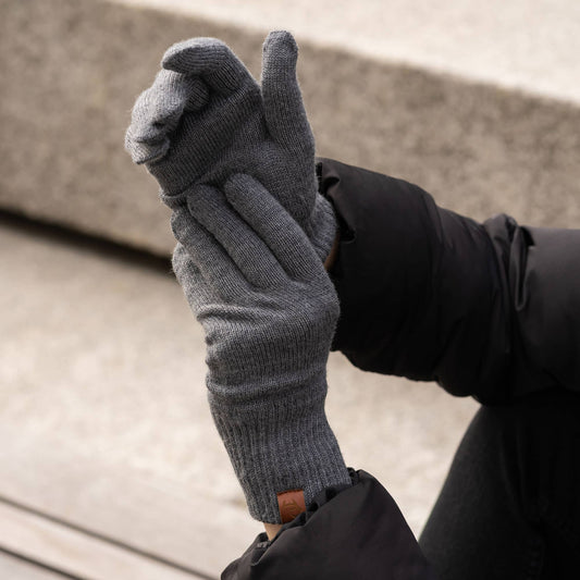 Women's Gloves Knitted Merino Wool