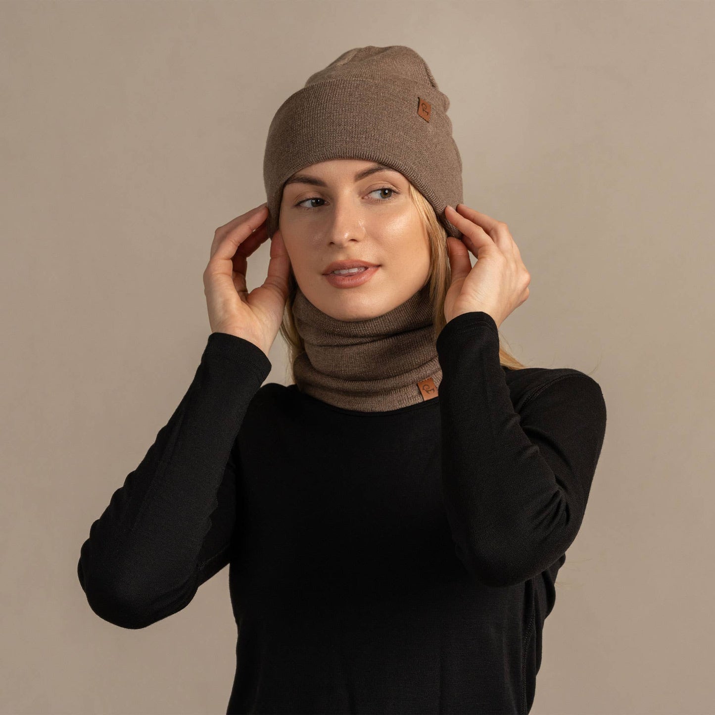 Women's Beanie Knitted Merino Wool
