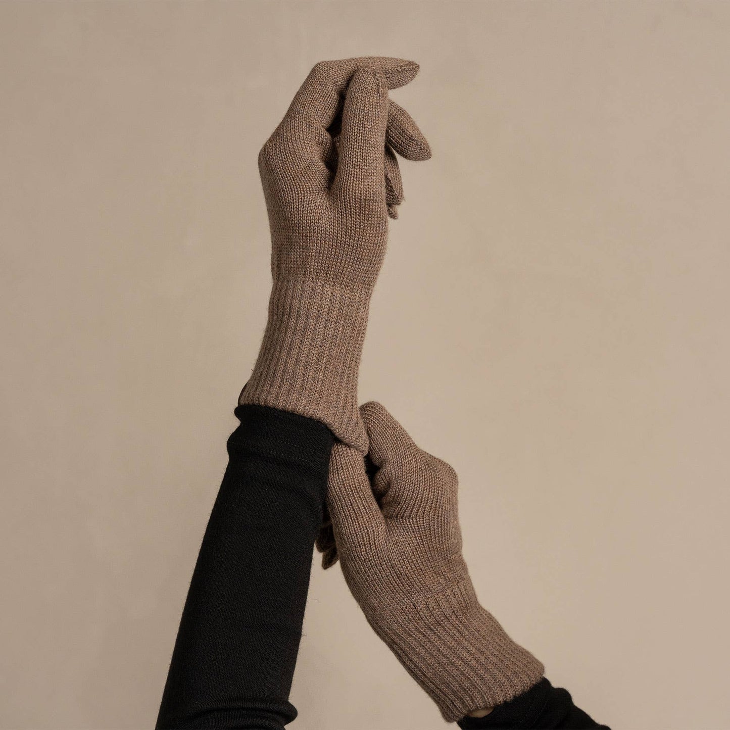 Women's Gloves Knitted Merino Wool