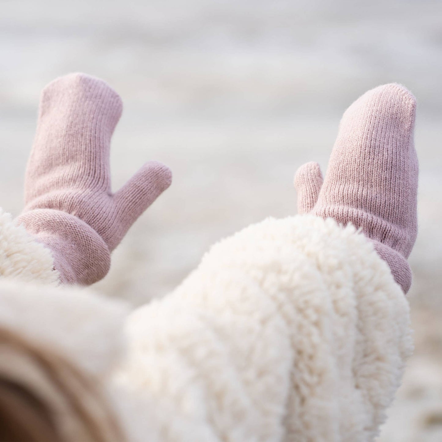 Kids' Mittens Knitted Merino & Cashmere