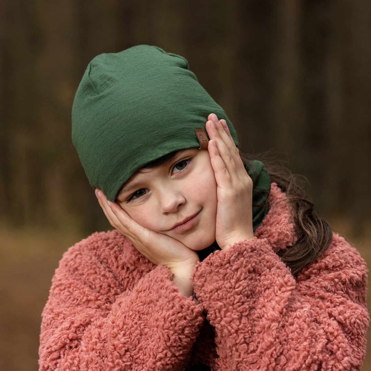 Kids' Thermal Merino Wool Beanie Hat