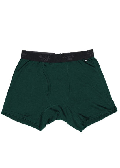 Men's Merino Boxer Briefs - Balsam Green