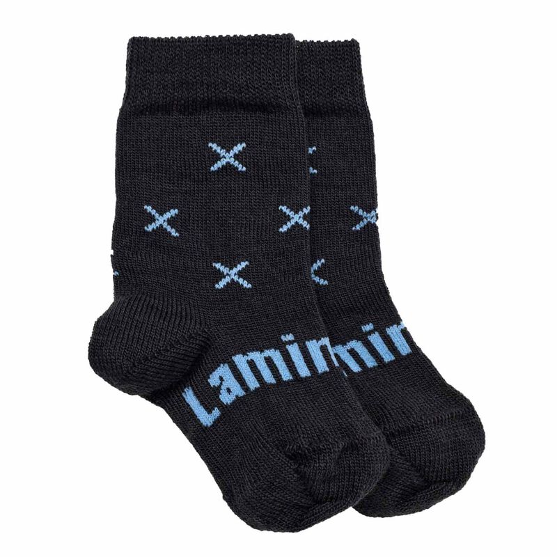 Merino Wool Baby Socks - Crosses