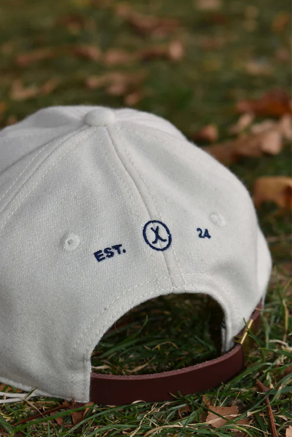 Fox & Birdie Wool Cap I Cream