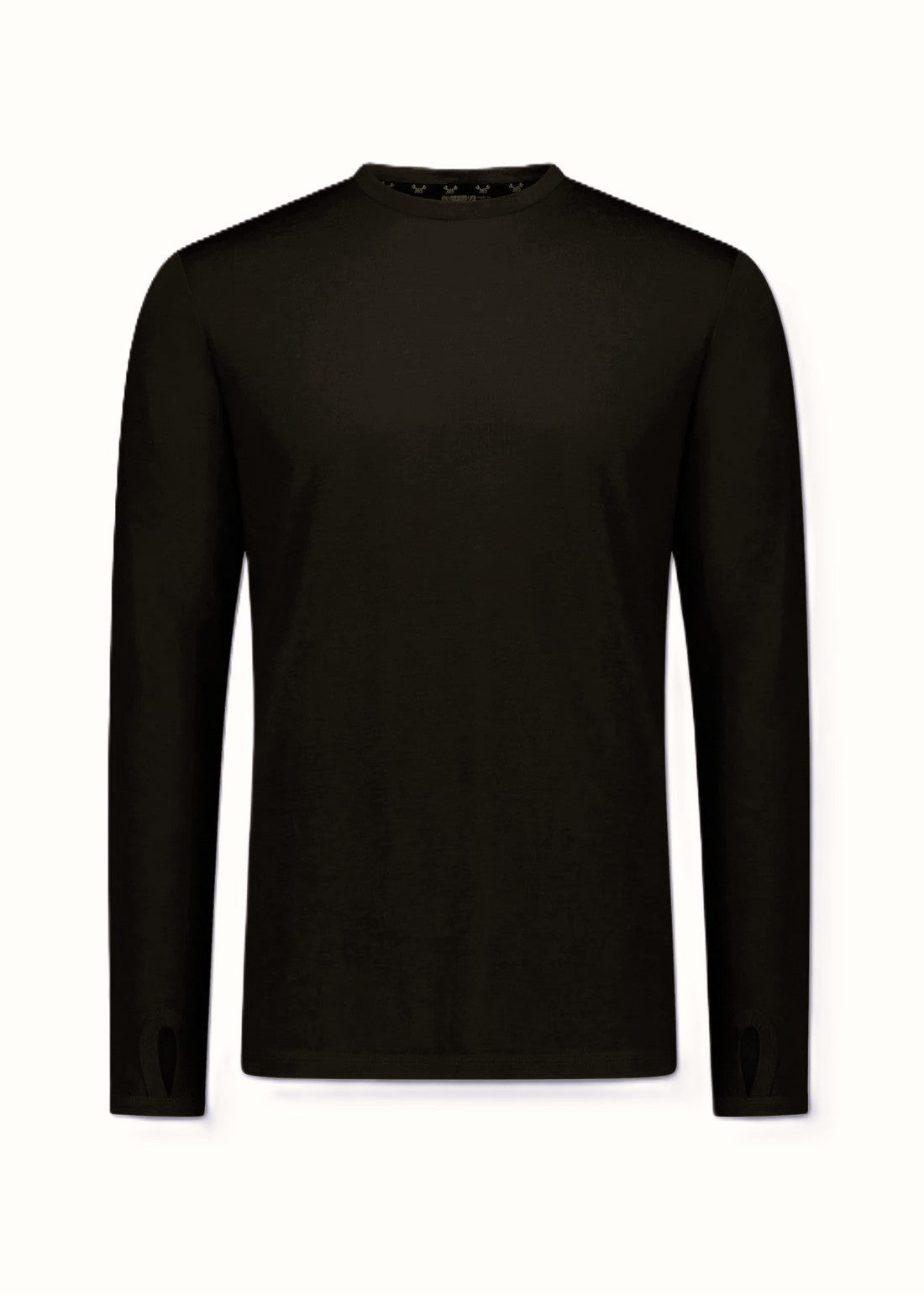 Merino 365 Mens Long-sleeve Tee I Black