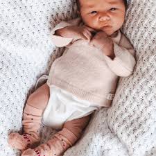 Merino Baby Knee-High Socks - Pink with Sprinkles