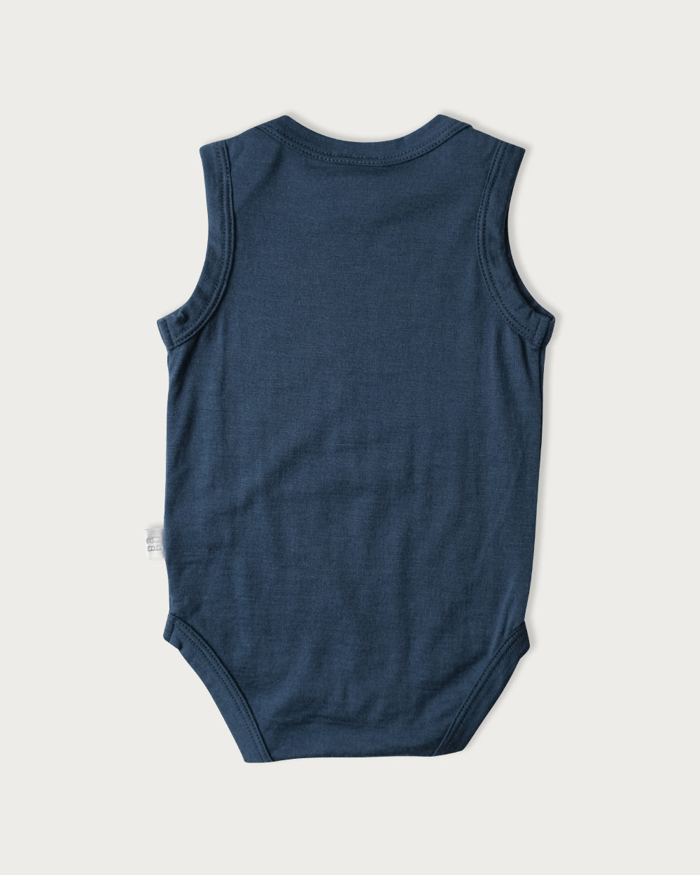 Merino Baby Vest Bodysuit - Sage