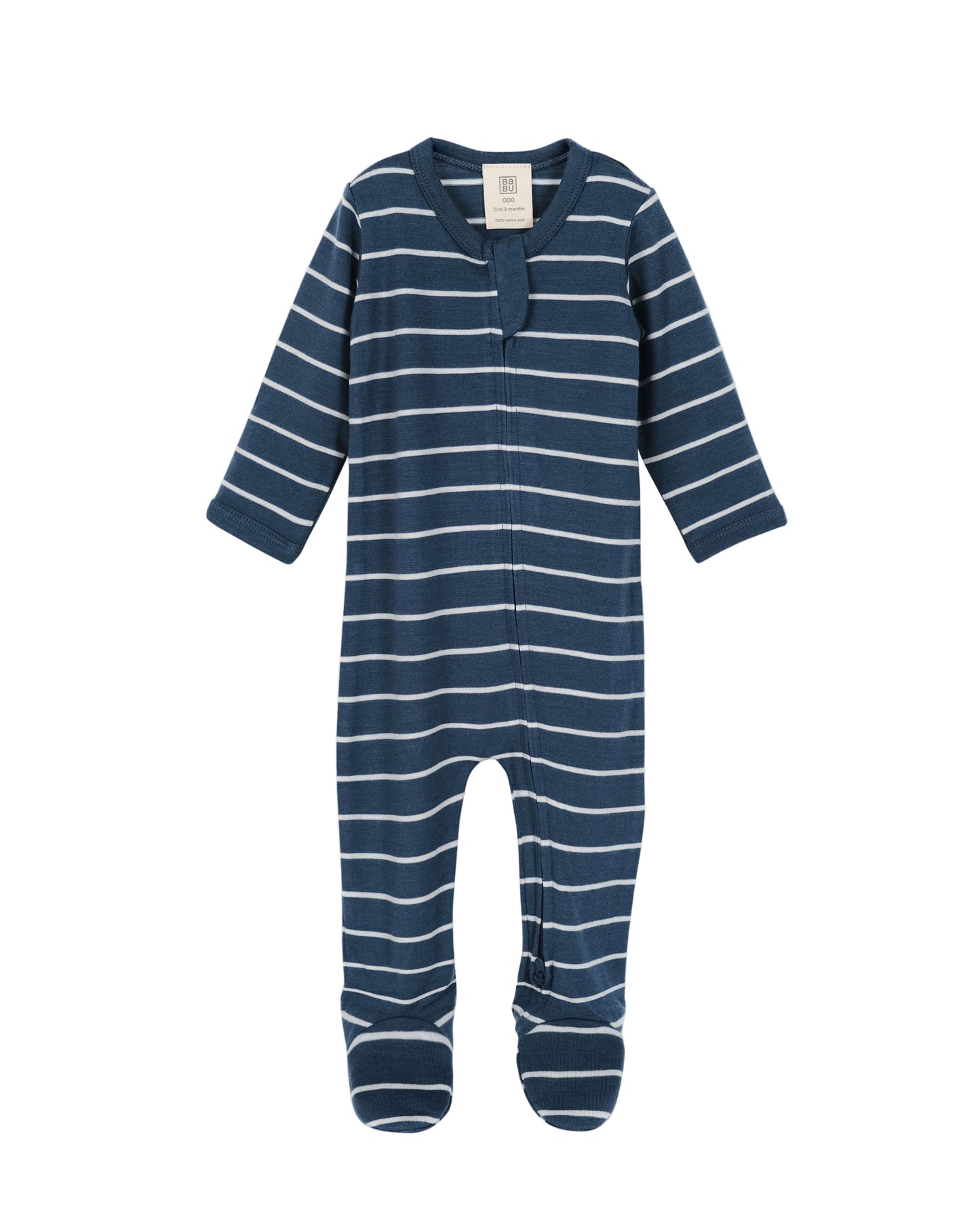 Babu Merino Baby Onesie I Cream