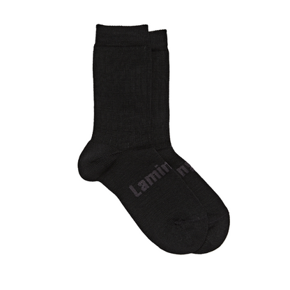 Merino Kids School Socks - Black