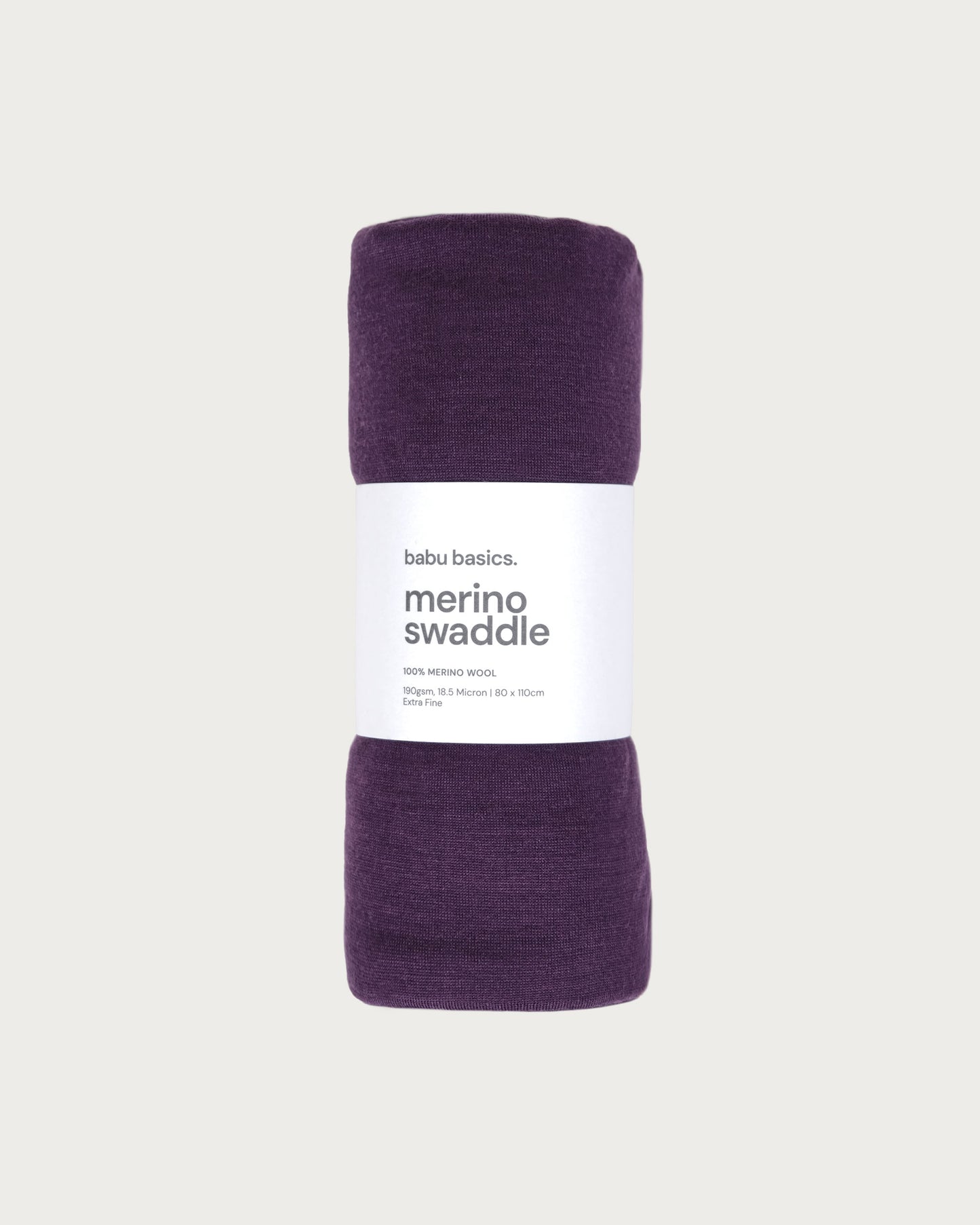 Babu Merino Swaddle Wrap Blanket - Blossom