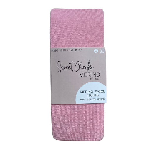 Merino Wool Baby & Kids Tights - Coloured