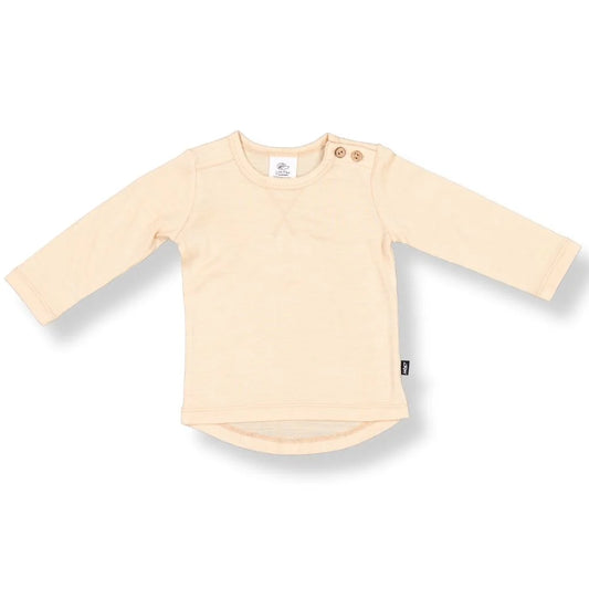 Merino Baby Long-sleeve Tee - Oatmeal