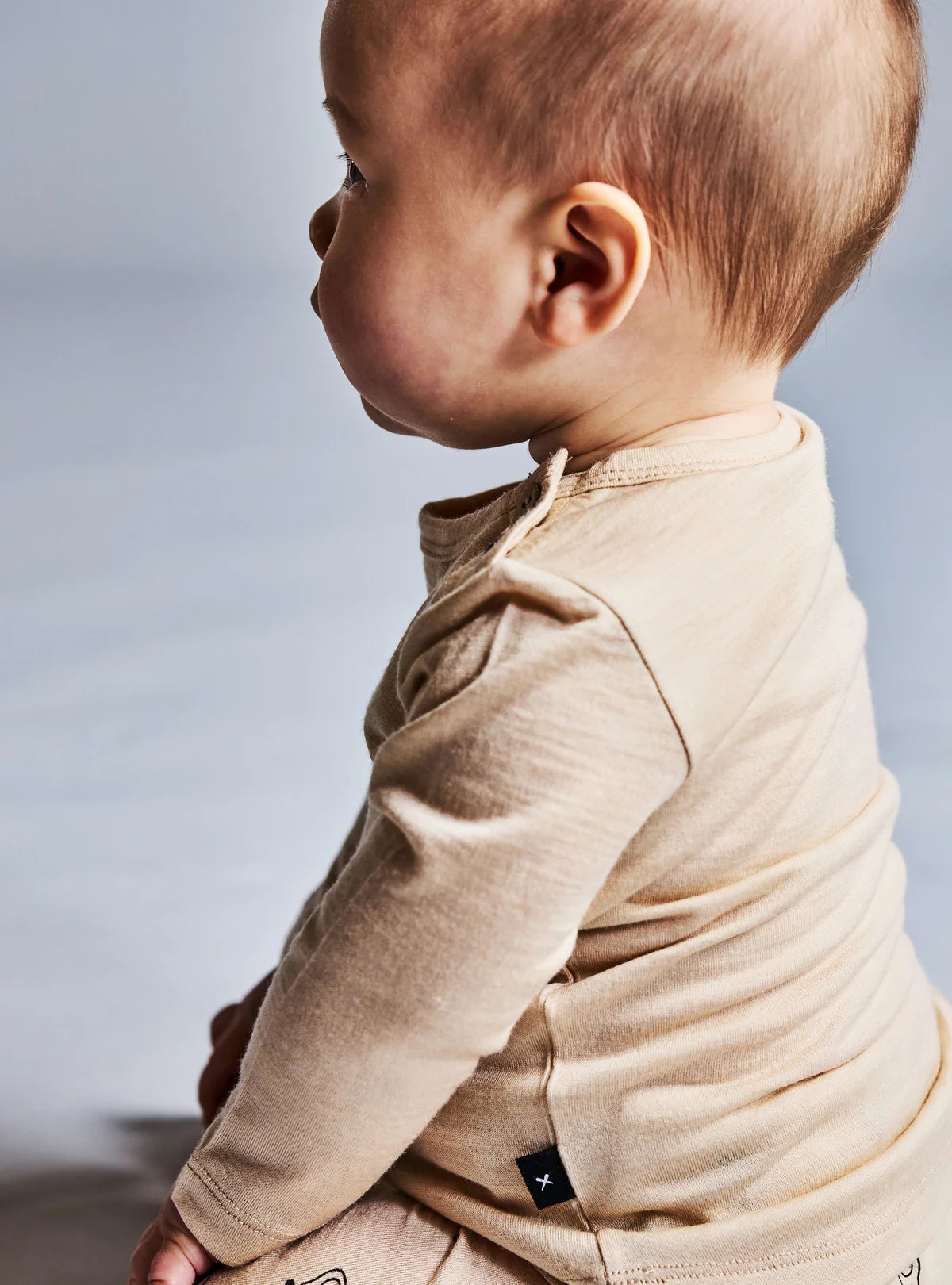 Merino Baby Long-sleeve Tee - Oatmeal