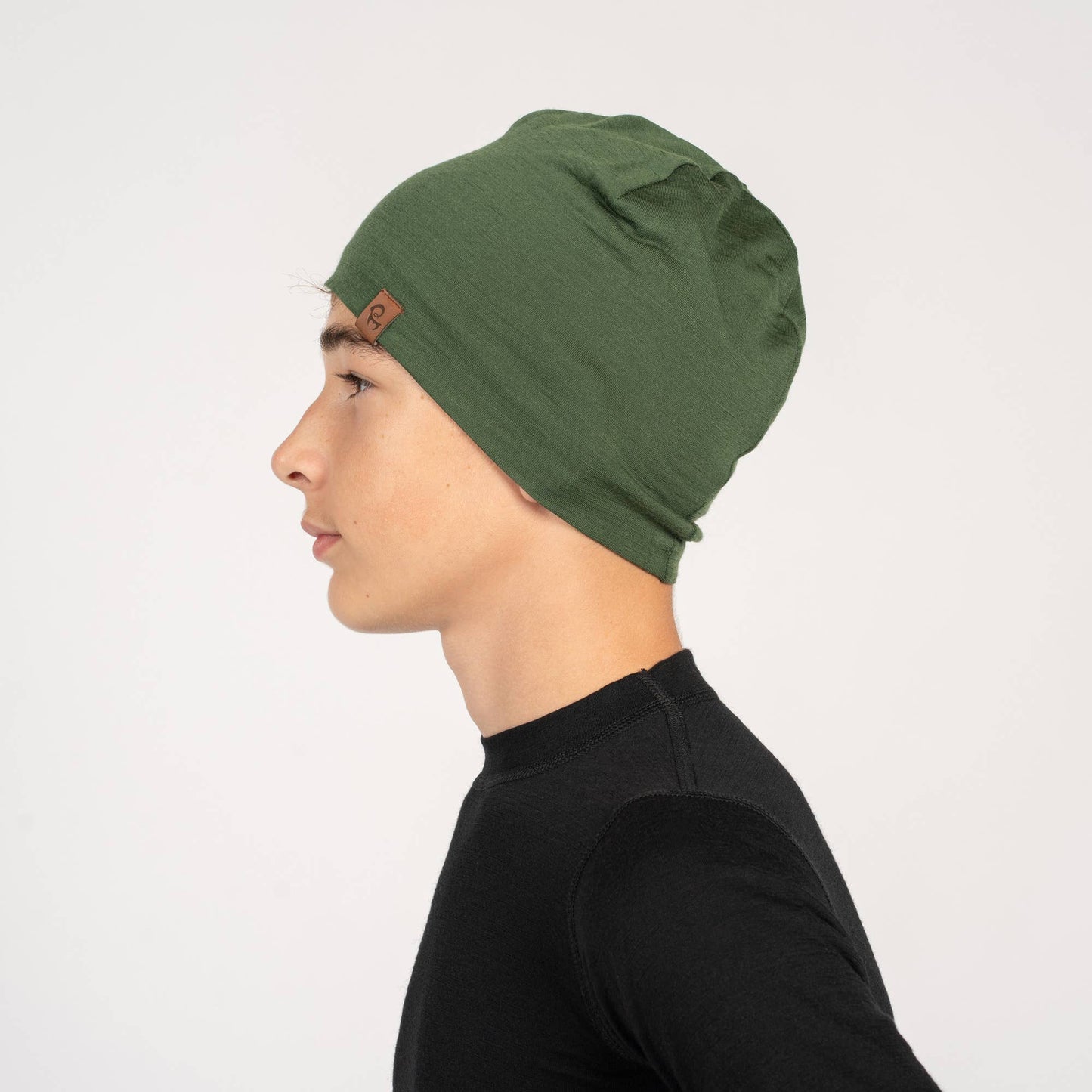 Kids' Thermal Merino Wool Beanie Hat