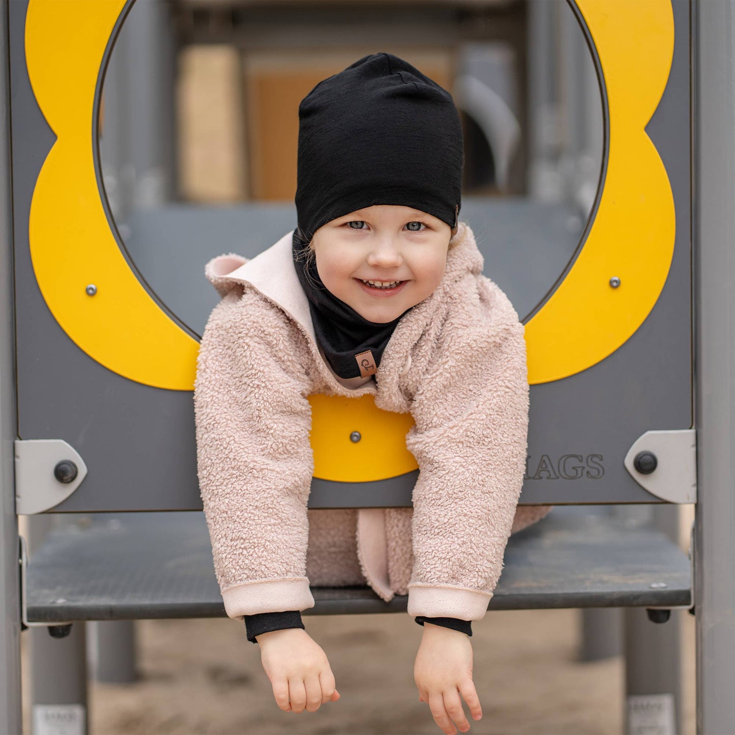 Kids' Thermal Merino Wool Beanie Hat