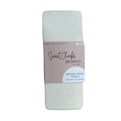 Sweet Cheeks Merino Kids Tights I Black