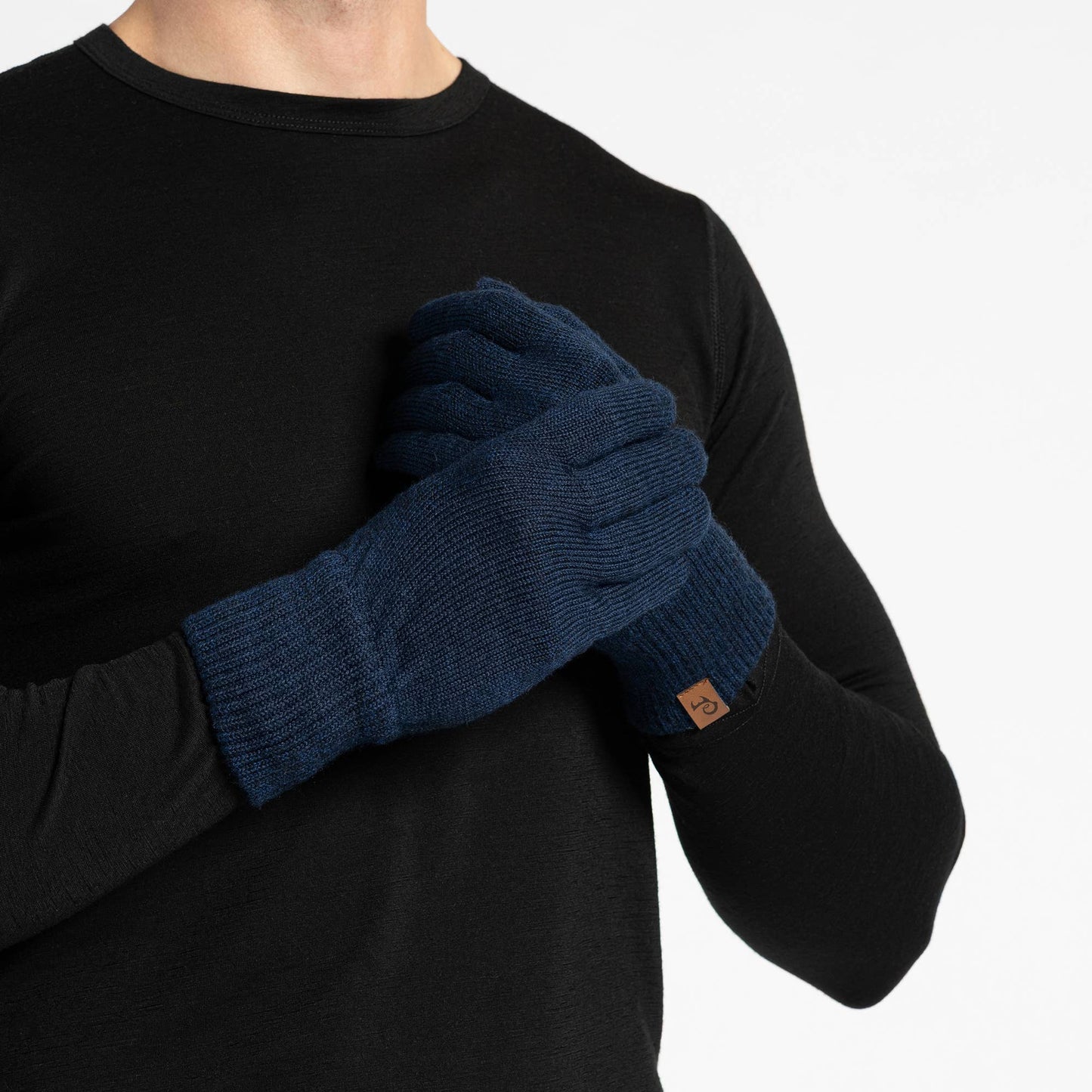 Men's Gloves Knitted Merino Wool