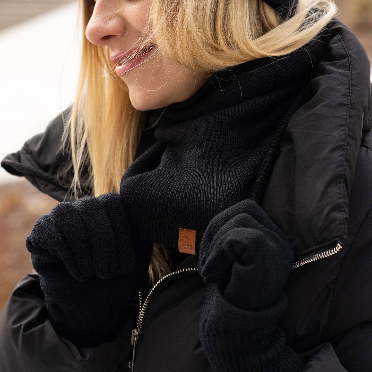 Women's Gloves Knitted Merino Wool