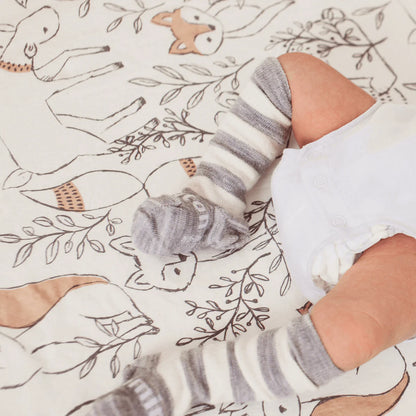 Baby Merino Wool Blend Knee-High Socks
