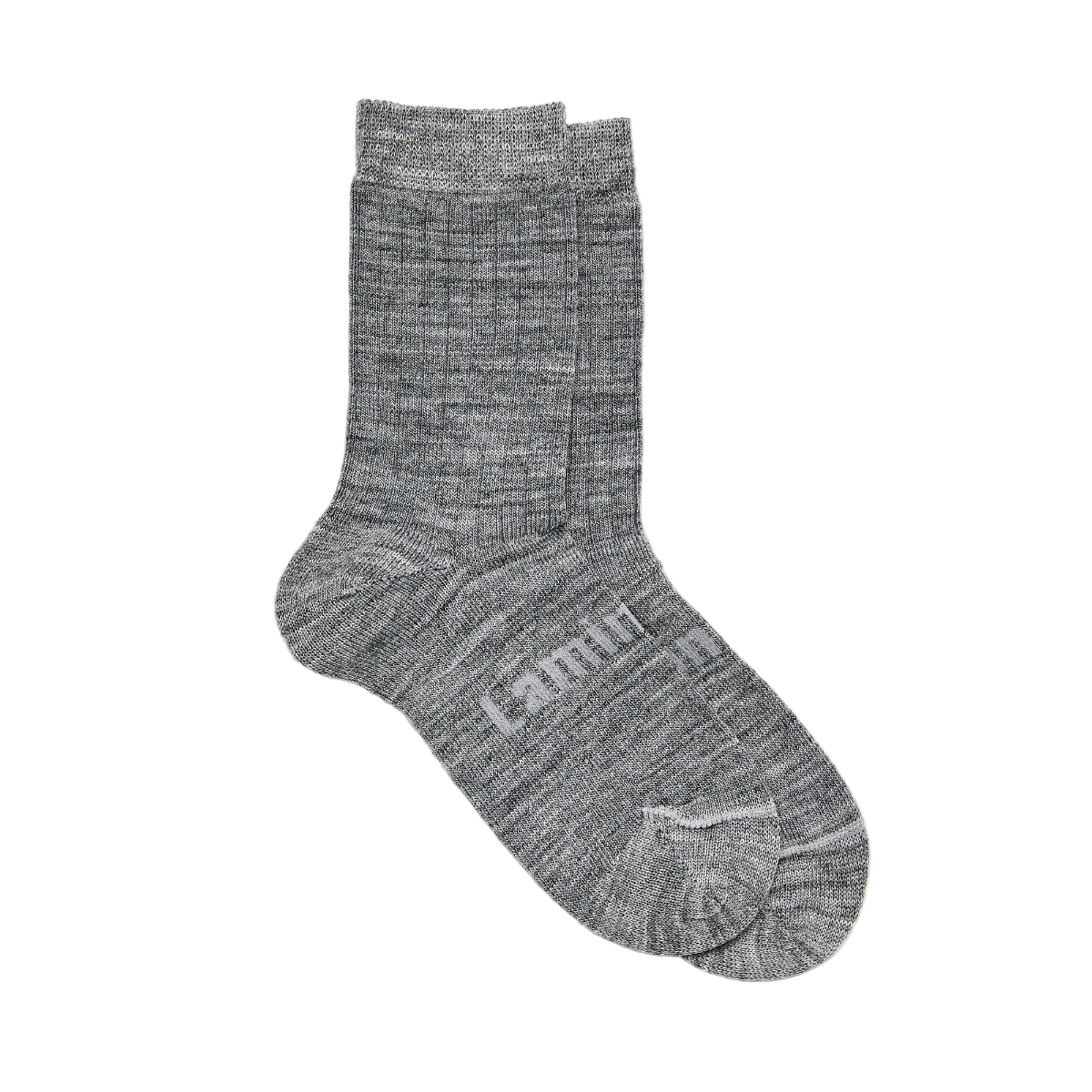 Lamington Merino Kids School Socks I Grey