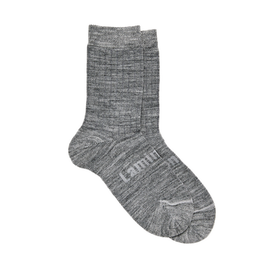 Lamington Merino Kids School Socks I Grey